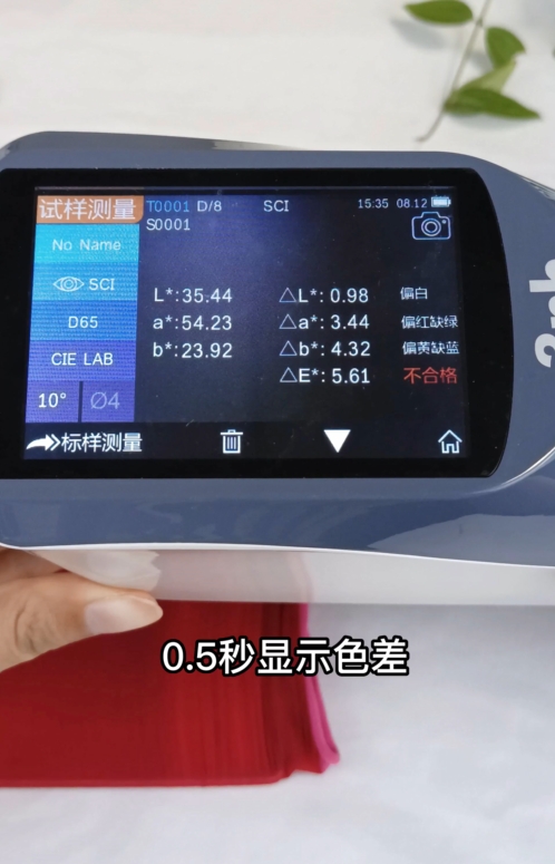 肉眼看的出布料的色差嗎?如何測量布料的色差?