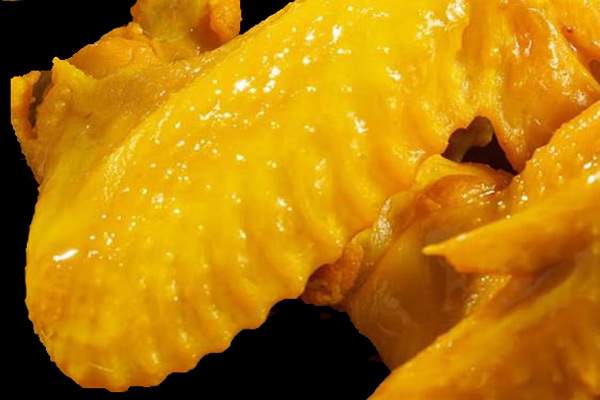 便攜式小口徑分光色差儀檢測鹽水雞翅色澤