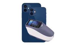 色差儀檢測iphone 12藍色差異