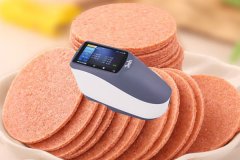 色差儀測定山楂片的顏色